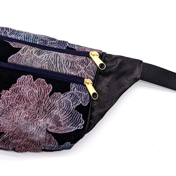 sac banane motif floral lyon bum bag fanny pack waist bag