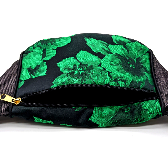 sac banane motif floral lyon bum bag fanny pack waist bag