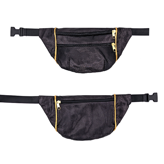 sac banane Lyon sacoche pochette créateur création artisanale velours jacquard tissu irisé brillant léopard bumbag fannypack sac bandoulière pochette accessoire